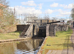 The Ashton Canal lock '14', Manchester, Februay 2024