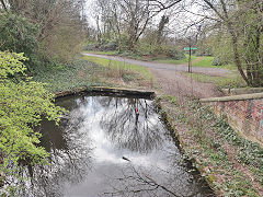 The Stockport Canal at Clayton Junction, Manchester, March 2025