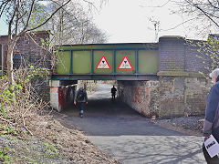 Bridge at Ogden Lane, Manchester, March 2025