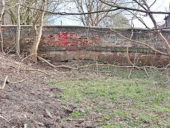 Bridge at Alston Road on the Stockport Canal, Manchester, March 2025