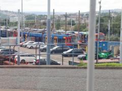 
'106' and '204' at the depot, Sheffield, August 2023
