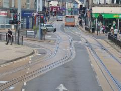 
Malin Bridge tram junction,  Sheffield, August 2023