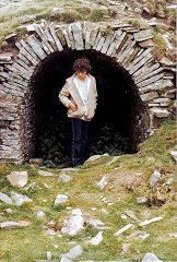 Stags Fell Mine and Linda Ebsary, Wensleydale, Yorkshire, June 1982