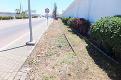 
The end of the Casablanca docks railway, May 2016