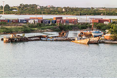 
Derelict ships, Antigua, December 2014