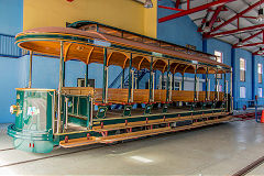 Battery tram No 1265, Oranjestad, Aruba, December 2014