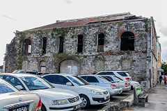 Sugar warehouse, Barbados, December 2014