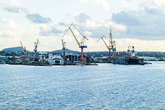 The harbour, Willemstad, Curacao, December 2014