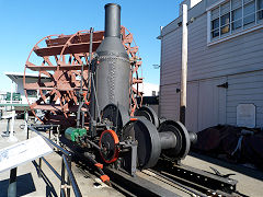 
Donkey engine built in 1920 at St Paul, Minnisota, San Fransisco, January 2013