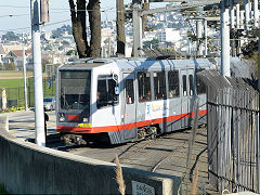 1430 at Balboa Park depot, San Fransisco, January 2013