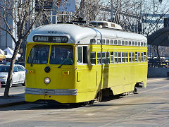 
1063 in Baltimore livery at Fishermans Wharf, San Fransisco, January 2013