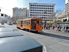 Milan '1815', built 1928 at Market Street, San Fransisco, January 2013