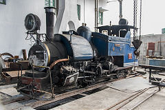 
DHR 786 at Tindharia Works, March 2016