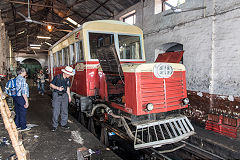 
KSR railcar 3 at Kalka, February 2016