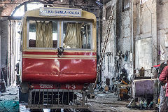 
KSR railcar 3 at Kalka, February 2016