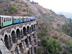 
A better view of one of the KSR viaducts, © Photo courtesy of Ffestiniog Travel Co