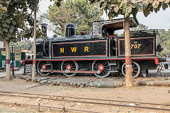 
North Western Railway 707, parts supplied by NBL 16132 in 1904, Delhi Railway Museum, February 2016