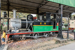 
East Indian Railway 775, Yorkshire Engine Co 2321 of 1927, Delhi Railway Museum, February 2016