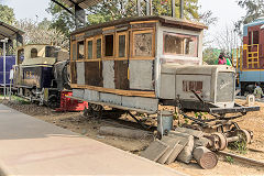 Matheran Light Railway 899, built by Graham-Paige of Detroit in 1932, Delhi Railway Museum, February 2016