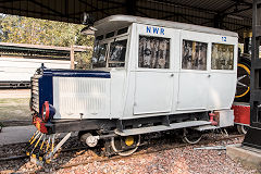 
Kalka Shimla Railway railcar 12, built by Wickham in 1931, Delhi Railway Museum, February 2016