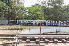 
the mini-train, Delhi Railway Museum, February 2016