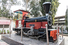 Ex Karachi Port Trust, then Marala Timber Depot 'MTR No 2', built by Dick Kerr in 1910, Delhi Railway Museum, February 2016