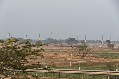 
Brickworks between Agra and Delhi, February 2016