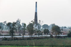 
Brickworks between Agra and Delhi, February 2016