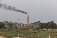 
Brickworks between Agra and Delhi, February 2016