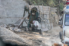 
Cement mixer near Darjeeling, March 2016