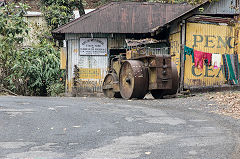 
Road roller near Darjeeling, March 2016