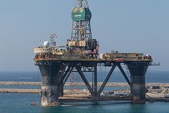 Drilling platform, Almeria, May 2016
