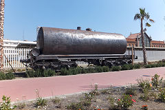 Preserved tank wagon at Almeria, Spain, May 2016