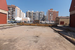 
Almeria loco shed traverser, Spain, May 2016