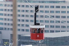 Aerial ropeway car II, Port Vell Aerial Tramway, Barcelona, Spain, May 2016