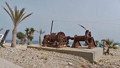 
Boat winch on a beach near Benidorm, September 2015, © Photo courtesy of Jill Jones