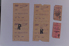 
Tickets from Biot, France, June 1983