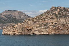 Cartagena coastal defences, Spain, May 2018