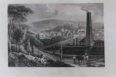 Woollen mills at Verviers in 1838, from 'The Continental Tourist'