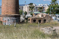Northern lead-smelter chimney, Malaga, May 2016