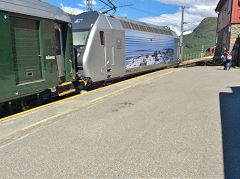 
Locomotive on the Flam Railway, Norway, June 2016, © Francis Jenkins