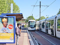 Rouen tram '848', April 2022