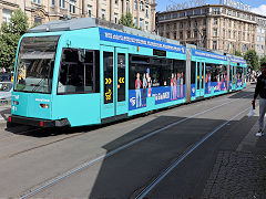 Frankfurt tram '002', Germany, May 2024