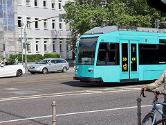 Frankfurt tram '018', Germany, May 2024