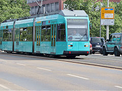 Frankfurt tram '018', Germany, May 2024