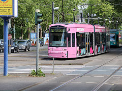 Frankfurt tram '242', Germany, May 2024