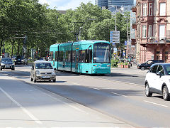 Frankfurt tram '254', Germany, May 2024