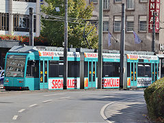 Frankfurt tram '019', Germany, September 2022