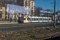 Tram '5646' at Mannheim, Germany, February 2019