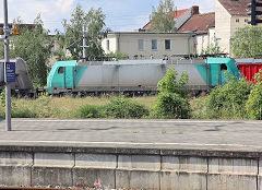 
'186 241' at Frankfurt am der Oder, Germany, May 2024